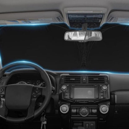 4-Panel Foldable Car Sunshade | Heat & UV Protection for Windscreen