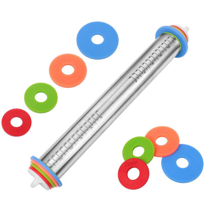 Adjustable Rolling Pin | Perfect Dough Thickness Every Time