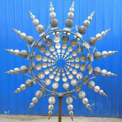 Kinetic Wind Spinner | Wind-Resistant Garden Decoration