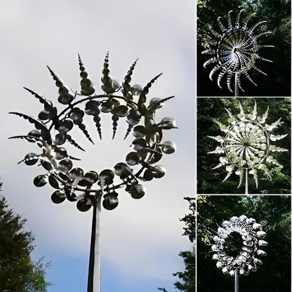 Kinetic Wind Spinner | Wind-Resistant Garden Decoration