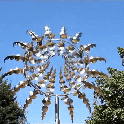 Kinetic Wind Spinner | Wind-Resistant Garden Decoration