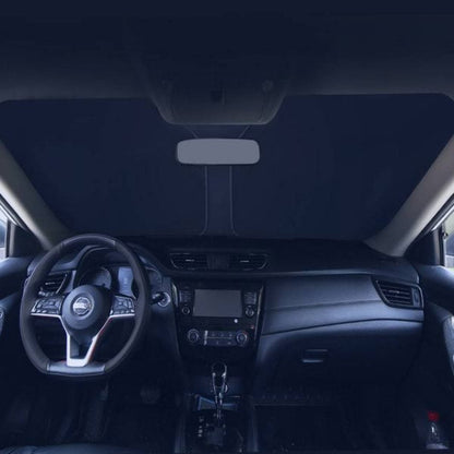 4-Panel Foldable Car Sunshade | Heat & UV Protection for Windscreen